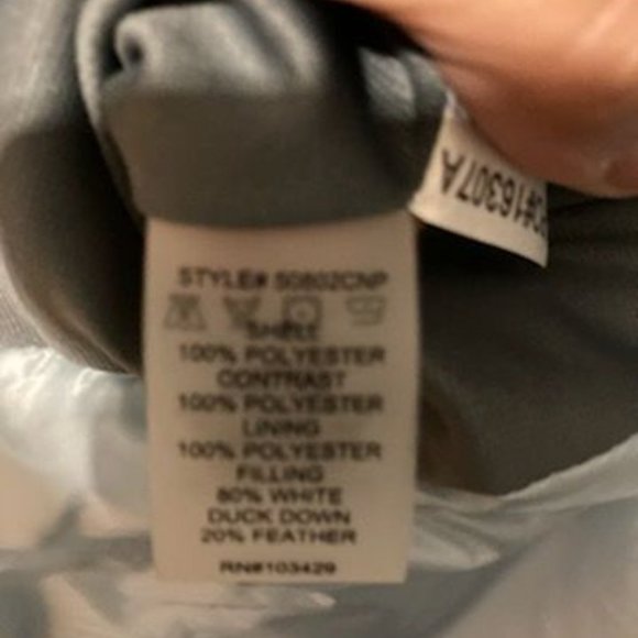 NWT Anorak Down Jacket...SIZE XSmall - Picture 4 of 4